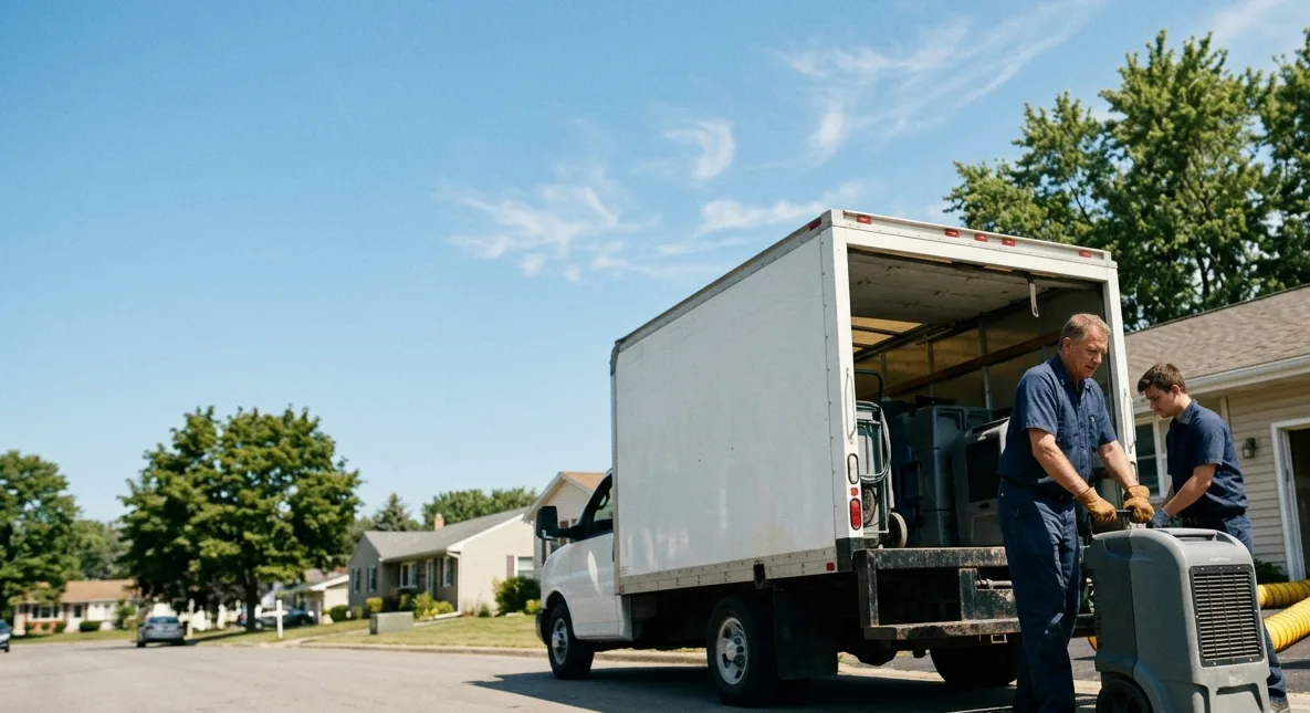 Water Damage Cleanup in Waterville, OH near me